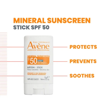 Mineral Sunscreen Balm Stick SPF 50s