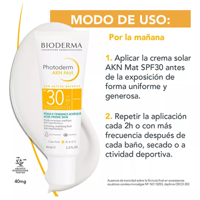 Photoderm AKN Mat SPF 30 40mlss