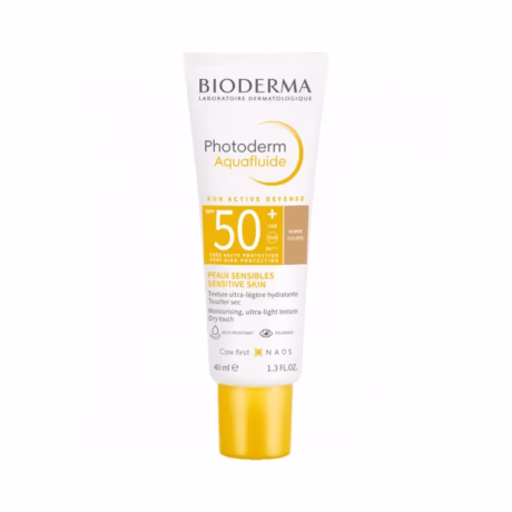 Photoderm Aquafluide Sun Active Defense Sunscreen SPF 50+ 40ml - Golden