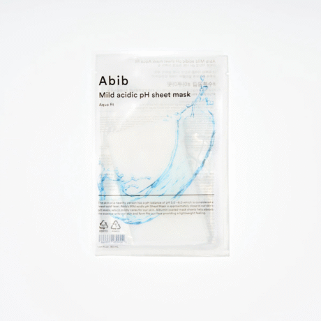 Mild Acidic pH Sheet Mask Aqua Fit