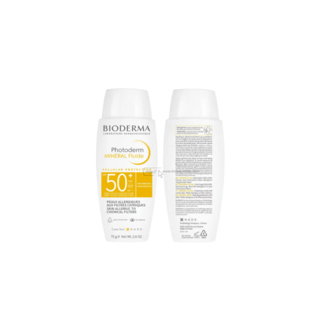 Photoderm Mineral Fluide SPF 50+ Ultra-Light Mineral Sunscreen For Allergic Skin 75g
