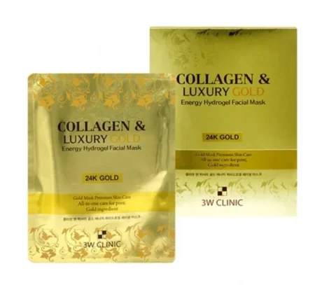 3W CLINIC COLLAGEN & GOLD GEL MASK
