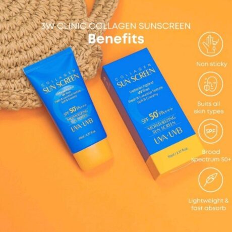 3W CLINIC COLLAGEN SUNBLOCK SPF50 PA+++ss