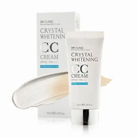 3W CLINIC CRYSTAL WHITE CC CREAM