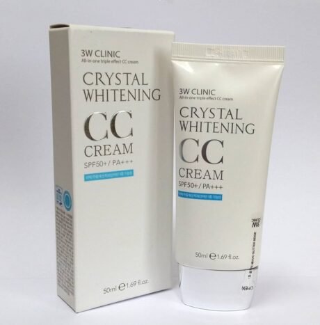 3W CLINIC CRYSTAL WHITE CC CREAMs