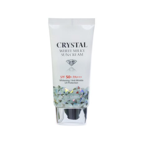 3W CLINIC CRYSTAL WHITE MILKY SUN CREAM