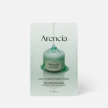 ARENCIA Holy Hyssop Sheet Mask, 5 Pack