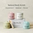 Arencia Fresh Cloud Sea Salt Body & Scalp Scrub (Pink)s