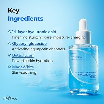 Isntree Ultra Low Molecular Hyaluronic Acid Serumss