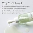 Pore Melt Mochi Makeup-Removing Cleansing Oil, Non-Comedogenic, Acne-Safe, Rice Amino Acids HD, Vitamin Ess