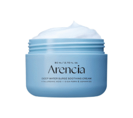 Arencia Deep Water Surge Soothing Cream, Hyaluronic Acid + Cica PDRN & Ceramide, 2.70 fl oz