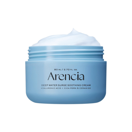 Arencia Deep Water Surge Soothing Cream, Hyaluronic Acid + Cica PDRN & Ceramide, 2.70 fl oz