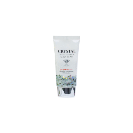 3W CLINIC CRYSTAL WHITE MILKY SUN CREAM