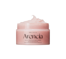 Arencia Fresh Cloud Sea Salt Body & Scalp Scrub (Pink)