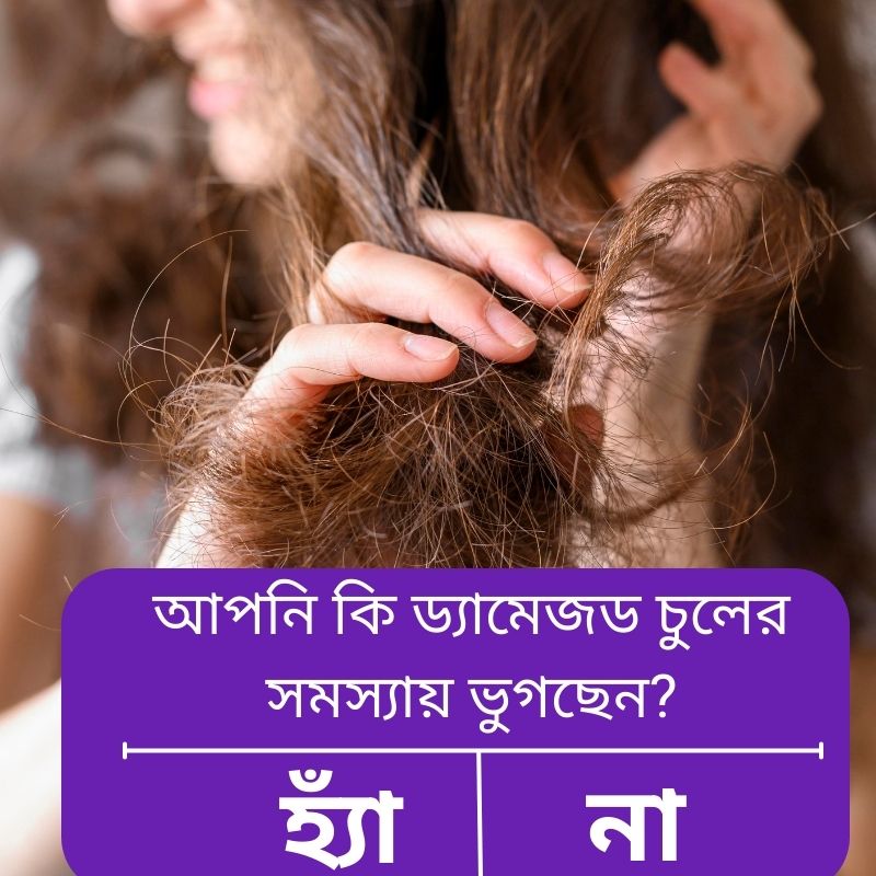 ড্যামেজড চুলের জন্য Protein-Packed DIY Mask | Hair Repair Tips